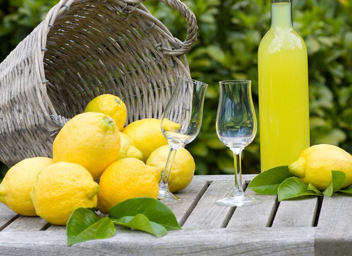 Домашний лимончелло - рецепт лимонного ликера