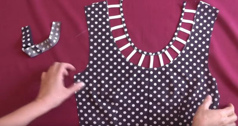 Как обработать лиф (верх платья) красиво - 3 видеоурока