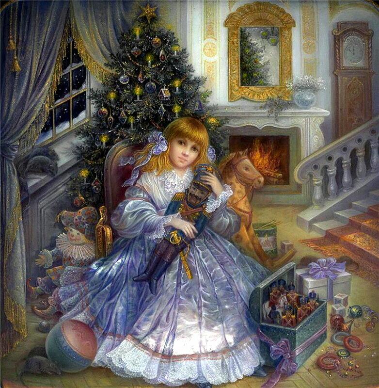 Рождественское чудо в картинах Надежды Стрелкиной