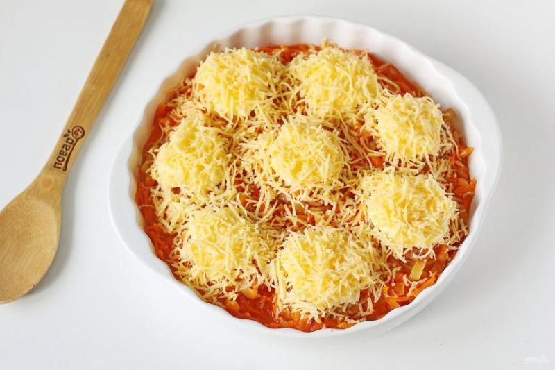 Спагетти с фаршем в духовке - оригинальный быстрый и вкусный ужин
