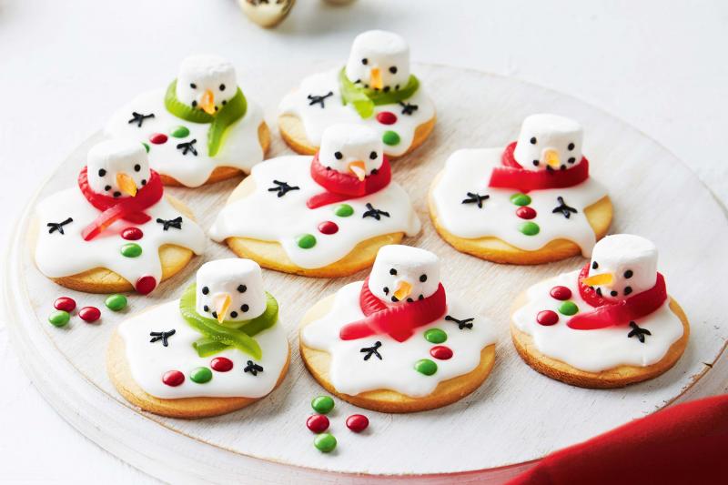 Печенье «Тающие снеговики»