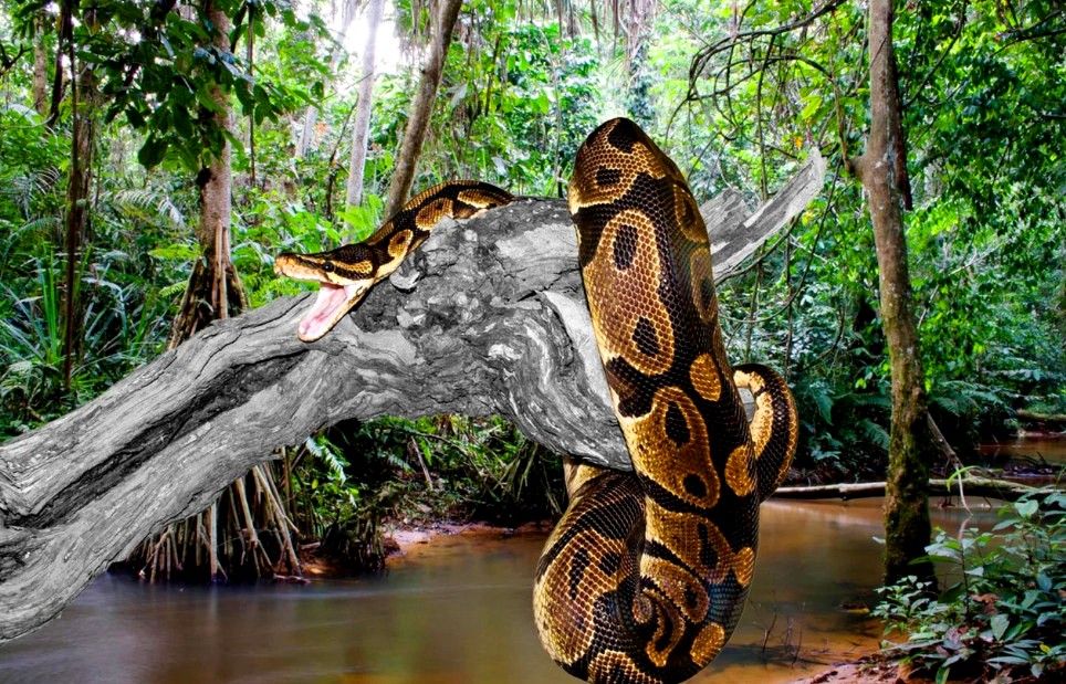 Анаконда - интересные факты о водяной змее