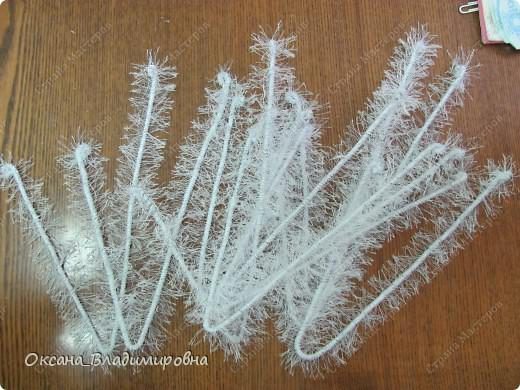 Очаровательные снежинки из нитки "травка" (мастер-класс) » Женский Мир