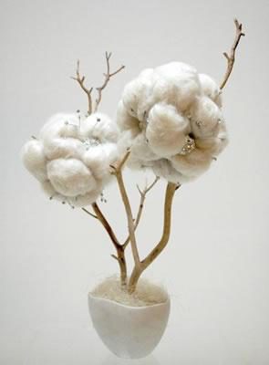 Ватные шарики в праздничном Новогоднем интерьере (24) (295x400, 33Kb)