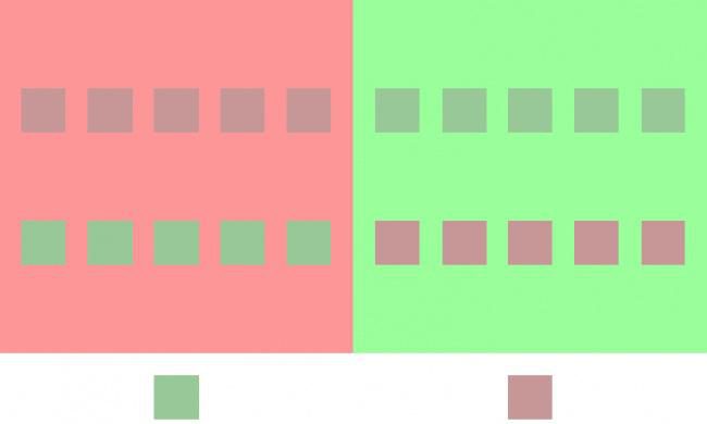 16 цветовых иллюзий, которые легко обманут наш мозг