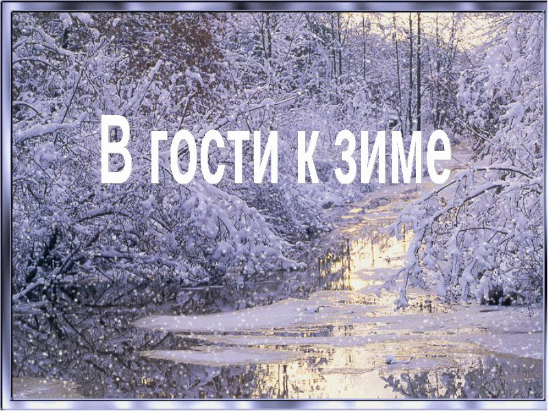 В гостях к зиме