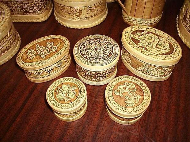 резьба по бересте