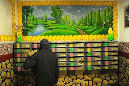 Самый красивый в Москве подъезд