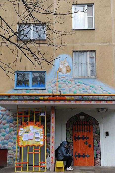 Самый красивый в Москве подъезд