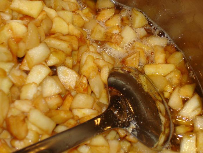 яблочная заготовка для пирогов