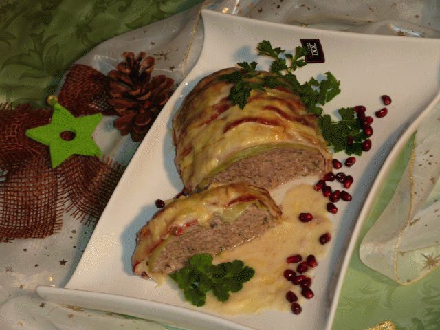 Мясной рулет 