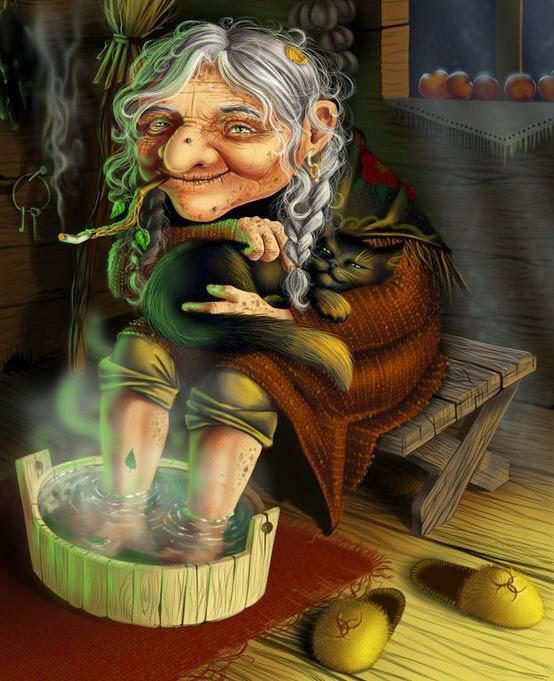 Картинка баба яга из сказки морозко