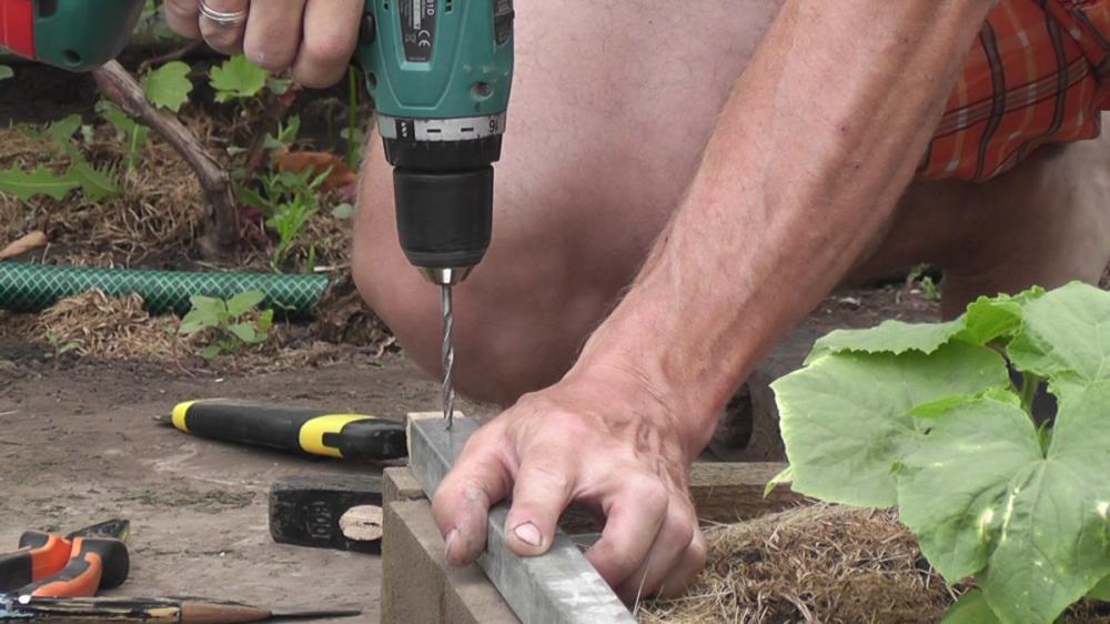 Шпалера для огурцов