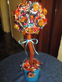 Разноцветный топиарий