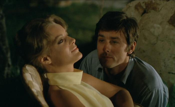 Ален Делон и Роми Шнайдер