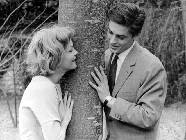 Ален Делон и Роми Шнайдер