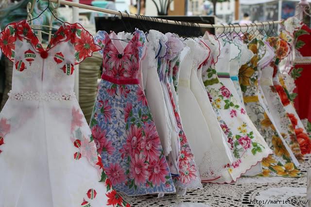 Винтажные открытки с дамами в юбках из носовых платков (50) (640x427, 247Kb)