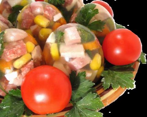 Заливные яйца можно приготовить с любыми наполнителями на твой вкус Заливные яйца можно приготовить с любыми наполнителями на твой вкус
