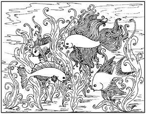 Морская тематика (раскраски)