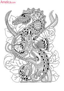 Морская тематика (раскраски)