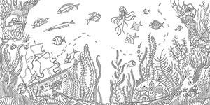 Морская тематика (раскраски)