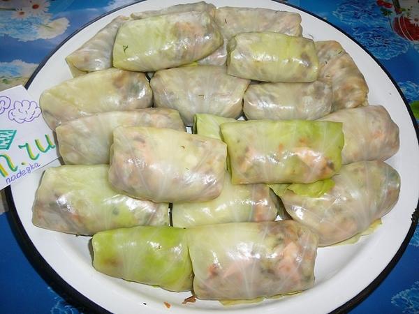 овощные голубцы с необычной начинкой