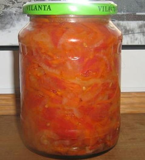 Салат с морковью и помидорами на зиму от Серёги