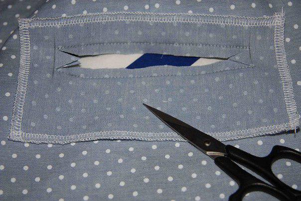 Технология обработки кармана