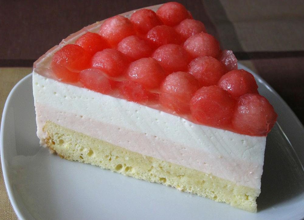 арбузный десерт