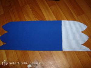 Трикотажная шапочка с отворотом.6