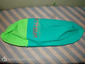 Трикотажная шапочка с отворотом.11