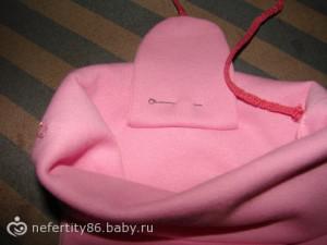 Трикотажная шапочка с отворотом.21