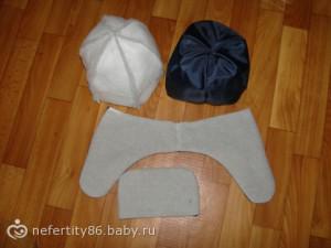 Шьем теплую шапку ушанку. МК 16