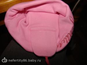 Трикотажная шапочка с отворотом.23