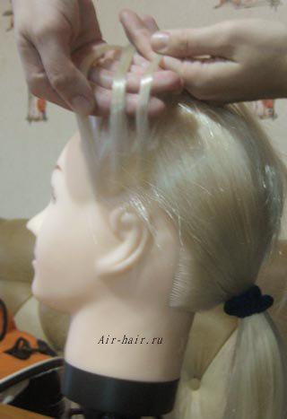 коса ободок