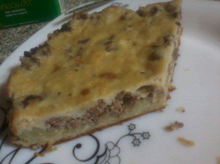 Мясной пирог в мультиварке