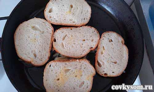 поджаривание картофельной стороны