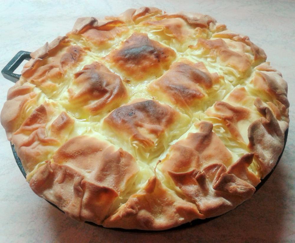 Ачма - пирог грузинской кухни