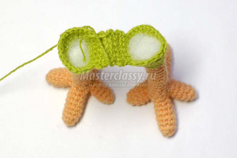 петух амигуруми схема