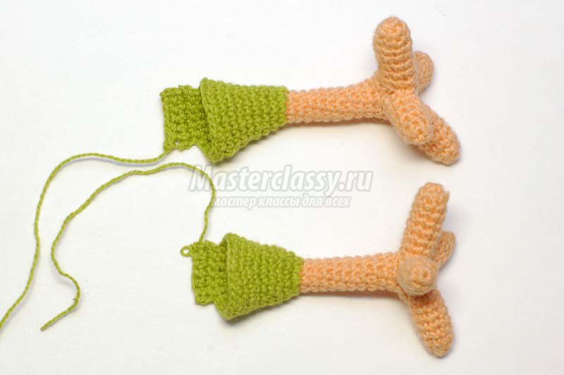 петух амигуруми схема