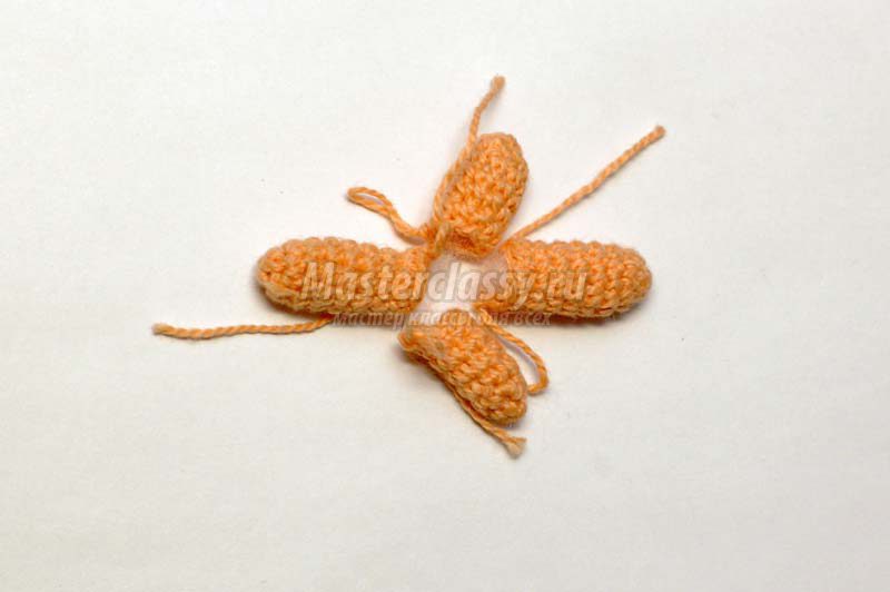 Петух амигуруми