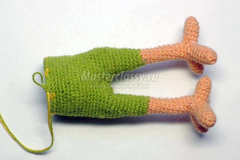 петух амигуруми схема