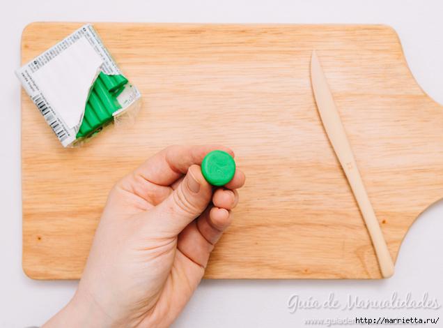 Миниатюрные грибочки из полимерной глины (4) (636x470, 167Kb)