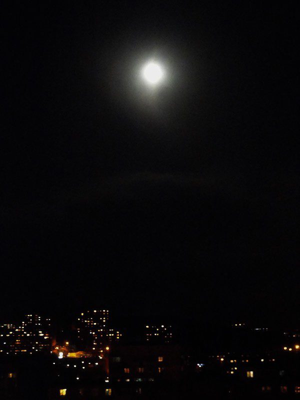 Суперлуние во Владивостоке