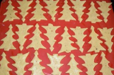 Печенье «Заснеженные ёлочки»