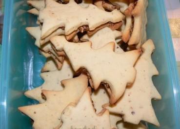 Печенье «Заснеженные ёлочки»