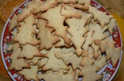 Печенье «Заснеженные ёлочки»