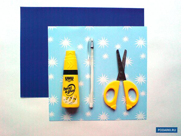 Новогодние открытки своими руками