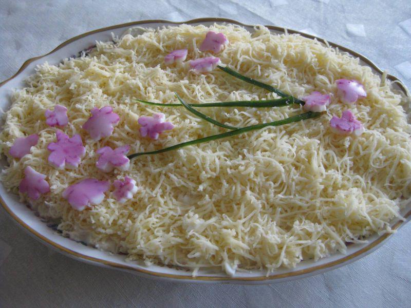 Салат ветка сирени рецепт с фото