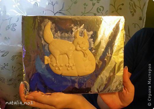 Мастер-класс Поделка изделие Лепка Кот на колбасе - Мастер класс Тесто соленое фото 38